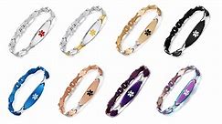 Linnalove Fashion Medical alert bracelets for women