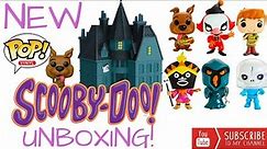 NEW Scooby-Doo 2019 50th Anniversary Funko Pop & Haunted Mansion POP! Town - Unboxing & Review