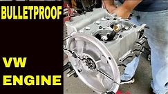 BULLETPROOF VW ENGINE BUILD flat 4 engine air cooled type 1 Full Build video 2007 STROKER