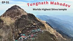 Road trip to worlds highest Shiva Temple | Tungnath | Chandrashila | EP 01 #rvrjvlogs
