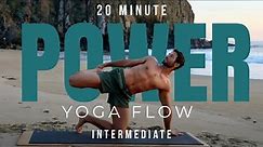 30 Min Intermediate Power Yoga Flow | Full Body Stretch & Strength Flow