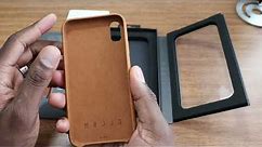iPhone XR | Real leather case