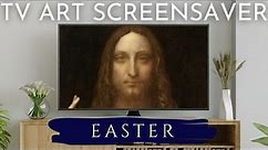 Jesus Art Slideshow for Your TV | Easter Art Screensaver | 1 Hour, No Sound