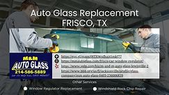 Auto Glass Replacement Frisco, TX