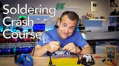 Soldering Crash Course: Basic Techniques, Tips and Advice!