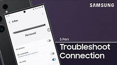 Troubleshooting S Pen connections | Samsung US