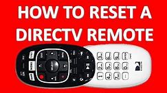 How To Reset DirecTV Remote Genie Code 981