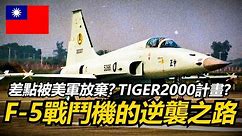 【瘋聊軍事】F-5戰機是如何逆襲成為市場搶手產品的?台灣魔改的TIGER2000性能又如何? | F-5的誕生 | 自由鬥士與小老虎 | F-5E/F虎II | TIGER2000升級計畫 |