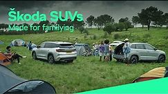 Škoda SUV Range - Made for Familying