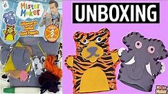 UNBOXING: Animal Puppets with Mister Maker!