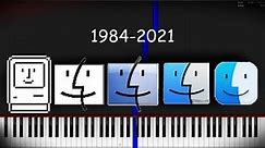 MACINTOSH Logo Evolution - MIDI Art (1984-2021)