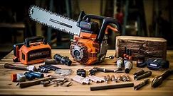 How to replace a chainsaw chain on a Stihl 180