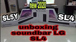 Unboxing LG SL4 new 2020