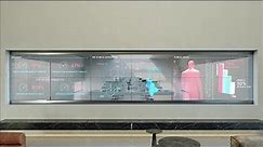 LG Transparent OLED Signage for Innovation Lab