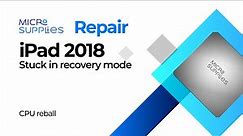 iPad 2018 Stuck in Recovery Mode - 19% 3uTools - Error 4013 CPU Repair - Micro Supplies