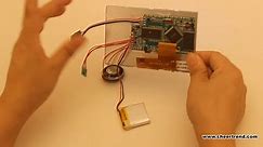 DIY Video Brochure Module with a 4.3 inch LCD screen