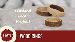 How to Make Wood Rings with Veneer