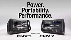 Yamaha Powered Mixer EMX7/EMX5