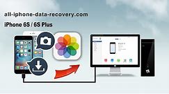 How to Backup Photos from iPhone 6S Plus to PC, Transfer iPhone 6S Pictures to Computer