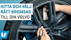 Hitta och välj rätt bromsar till din Volvo på ett enkelt sätt