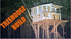 DIY Treehouse MANSION Build | 18 months in 12 minutes | Part 1