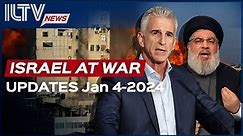 Israel Daily News – War Day 90, January 04, 2024