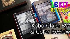 Is Kobo's First Color E-Reader Worth Upgrading To? - Kobo Clara BW & Color Review - #16BitReview