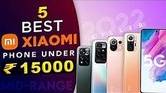 Top 5 Best Redmi Phone Under 15000 in 2022| Best Redmi Gaming and Camera Phone Under 15000 In INDIA