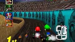 Mario Kart 64 Walkthrough/Gameplay Nintendo64 HD1080p