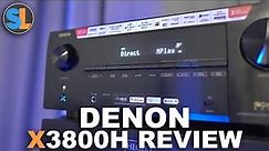 Denon X3800H 11.4 Channel 8K Receiver Setup & Review