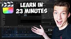 Final Cut Pro X Tutorial for Beginners 2023 - Everything You NEED to KNOW!