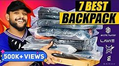 Best Backpack/Bags for School/College/Office/Travelling on Amazon 🔥 Backpack Haul 2023 | ONE CHANCE