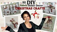 DIY Christmas Crafts | DIY Fabric Christmas Crafts | DIY Home Decor Christmas Crafts 2023