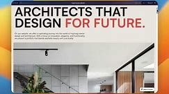 FRAMER TEMPLATE : Architecture & Interior Design Framer Template