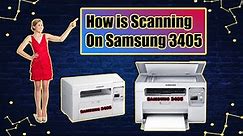 How is Scanning Samsung Printer SCX-3405 | With Eng Subtitles