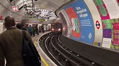 London Underground Centre Line Train at Bank Station #london | London City Walk
