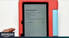 How to Setup a Fire Tablet for Kids | Amazon News