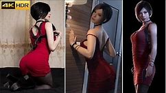 Wow! Ada Wong's Updated Model Has Jiggle Physics & She's Really Thicc - Resident Evil 4 Remake 4K