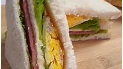 Airfried Ham And Egg for Sandwich 😋🥪 #LearnOnTikTok