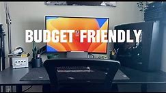 My Ultimate DESK Setup as a COLLEGE Student | Budget Friendly!!