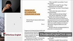 Excellent Communication | Highly Effective Habit 5 | Understand First