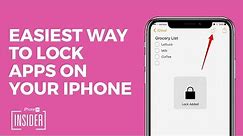 The Easiest Way to Lock Apps on iPhone with Touch ID in 2022