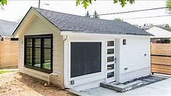Amazing Renovating Tiny Garage Into A Modern Tiny House