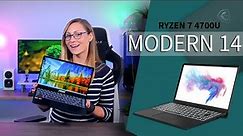 They ALMOST Had It - MSI Modern 14 Review (AMD Ryzen 7 4700U, 16GB, 14" 1080p IPS)