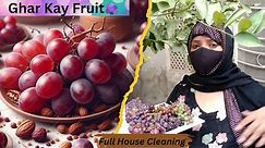 Ghar Kay Grapes And Floor Cleaning #grapetree