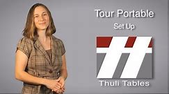 Tour Portable Set-Up: Thuli Chiropractic Table