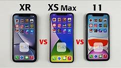 iPhone XR vs iPhone XS Max vs iPhone 11 SPEED TEST in 2022 | Which Should i Buy in 2022?