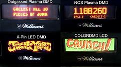 ColorDMD LCD vs. X-Pin LED vs. Plasma DMD Side by Side Comparison