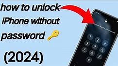 how to fix iPhone unavailable ! how to unlock iPhone if forgot password!(2024)