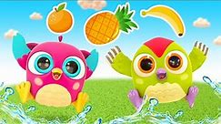 Learn fruit for kids & cartoons for kids - Educational videos for kids with Peck Peck the Woodpecker